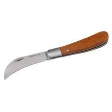 Nůž štěpařský, nerez, rukojeť dřevěná, 17,5cm, EXTOL PREMIUM